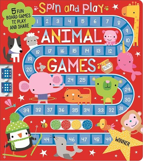 SPIN & PLAY ANIMAL GAMES