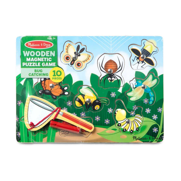 MAGNETIC WOODEN BUG CATCHING