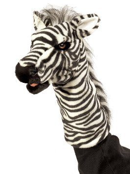 ZEBRA ON STAGE PUPPET