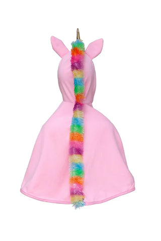 UNICORN CAPE PINK SIZE 5-6