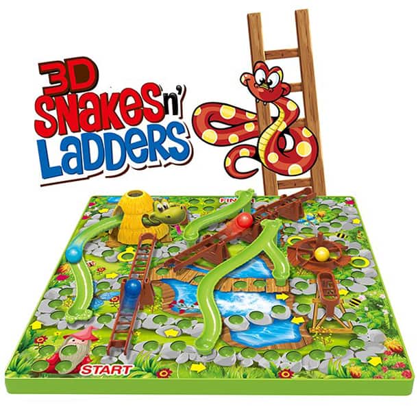 SNAKES AND LADDERS 3D