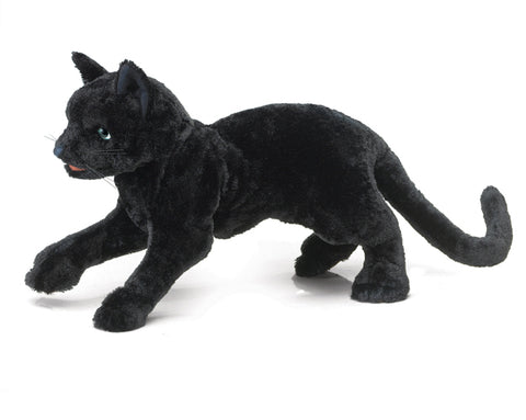 BLACK CAT PUPPET