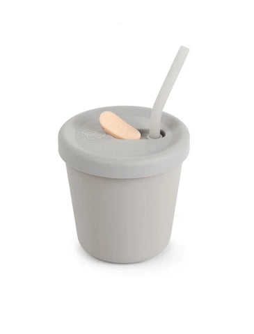 HAAKAA SILICONE SIPPY CUP GREY
