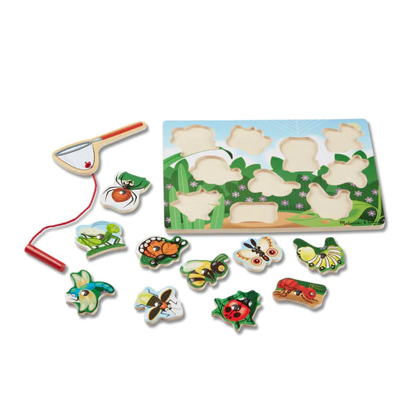 MAGNETIC WOODEN BUG CATCHING