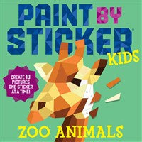PAINT BY STICKER ZOO ANIMAL