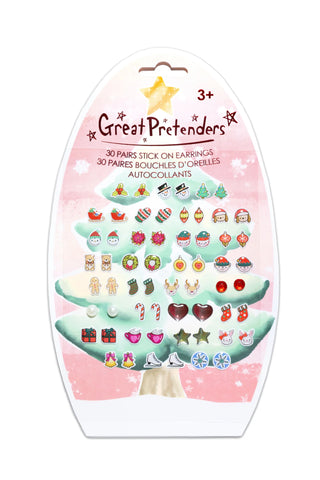 HOLIDAY STICKER EARINGS