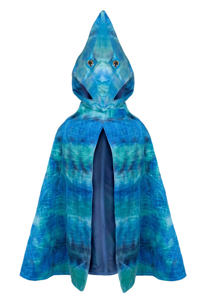 PTERODACTYL HOODED CAPE