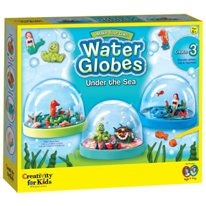 MAKE YOUR OWN WATER GLOBES UNDERWATER