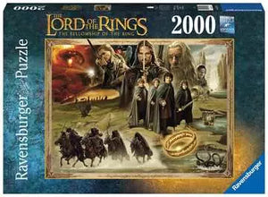 LOTR FELLOWSHIP OF RINGS 2000 PIECES