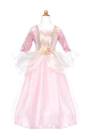 PINK ROSE PRINCESS DRESS 5-6