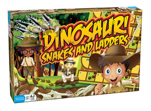 DINOSAUR SNAKES AND LADDERS