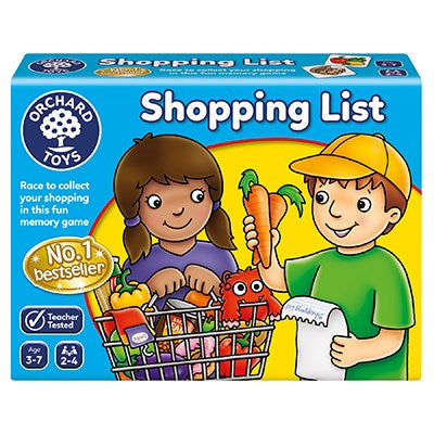 SHOPPING LIST BY ORCHARD TOYS