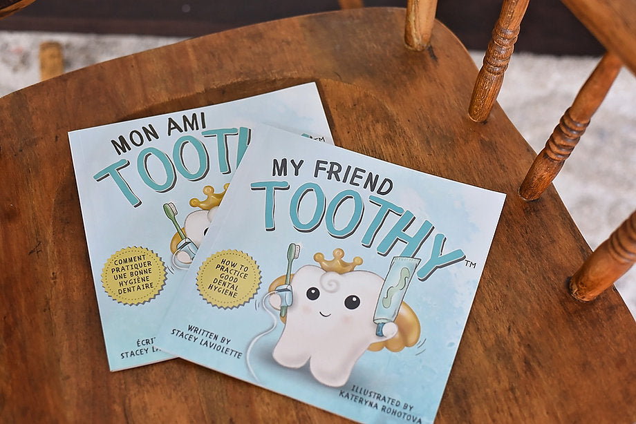 MY FRIEND TOOTHY SOFT COVER BOOK