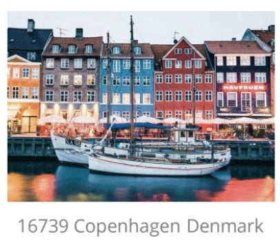 COPENHAGEN DENMARK 1000 PCS