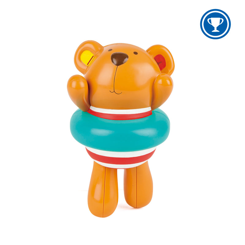 SWIMMER TEDDY WIND UP TOY